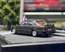 Load image into Gallery viewer, Tarmac 1:64 Black 190e Sedan Sports Model Diecast Metal Car New Collection