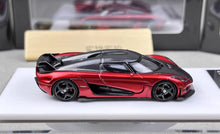 Load image into Gallery viewer, TPC 1:64 Red Carbon Top Regera Super Racing Sports Model Diecast Metal Car New Collection
