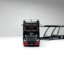Load image into Gallery viewer, 1:64 GCD Advan Actros Gigaspace 4x2 Trailer Truck Model Diecast Metal Car New Collection