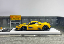 Load image into Gallery viewer, Fuelme 1:64 Yellow Mansory F8XX Racing Sports Model Diecast Resin Car BN