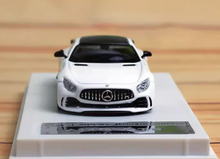 Load image into Gallery viewer, MJ 1:64 White AMG GTR Coupe Super Racing Sport Model Diecast Metal Car New Collection