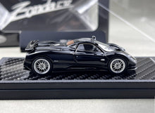Load image into Gallery viewer, LCD 1:64 Black Zonda C12 Sports Model Diecast Metal Car New Collection