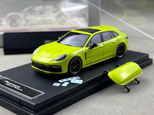 Load image into Gallery viewer, RM 1:64 Yellow Panamera Turismo Sports Model Diecast Metal Car New Collection