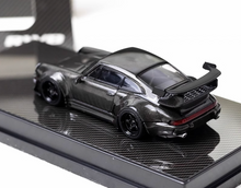 Load image into Gallery viewer, 1:64 Stock Black Carbon RWB 993 Classic Sports Model Diecast Metal Car New Collection