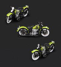 Load image into Gallery viewer, Maisto 1:24 1948 FL Panhead F1 Pickup Truck Motorcycle Model Toy Metal Car BN