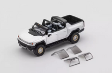 Load image into Gallery viewer, GCD 1:64 White Hummer EV Pickup Truck Sports Model Diecast Metal Car New