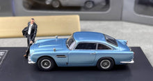 Load image into Gallery viewer, DCM 1:64 Light Blue 1964 DB5 Classic Coupe Figure Model Diecast Metal Car New