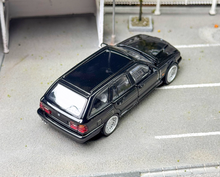 Load image into Gallery viewer, Mortal 1:64 Black E34 Touring Alpina B10 Wagon Sports Model Diecast Metal Car