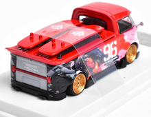 Load image into Gallery viewer, LMLF 1:64 Red #96 VW T1 RWB Pickup Camper Kombi Model Diecast Metal Car New Collection