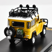 Load image into Gallery viewer, HF 1:64 Yellow Land Cruiser FJ40 SUV Sports Model Toy Diecast Metal Car BN