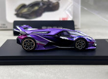 Load image into Gallery viewer, LMF 1:64 Purple V12 Vision GT VGT Concept Sports Model Diecast Metal Car New Collection
