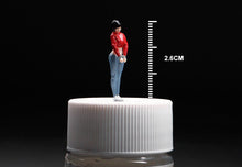 Load image into Gallery viewer, 1:64 Painted Figure Mini Model Miniature Resin Diorama Police Car Accident Scene New Scene