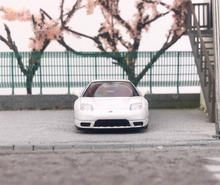 Load image into Gallery viewer, HJ 1:64 JDM White NSX-R NA2 DK Tsuchiya Sports Model Diecast Metal Car New