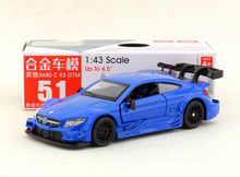 Load image into Gallery viewer, CCA 1:43 BENZ C63 DTM Racing Sports Model Toy Diecast Metal Car BN