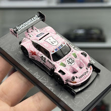 Load image into Gallery viewer, Spark 1:64 Pink Hoonipigasus 911 #43 Pikes Sports Model Diecast Metal Car New Collection