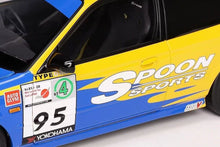Load image into Gallery viewer, MH 1:18 Spoon Civic Type R EK9 Spoon B16B Vtec Engine Model Diecast Metal Car New Collection