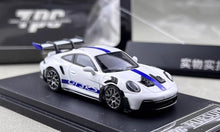 Load image into Gallery viewer, TPC 1:64 White 911 GT3 RS 992 Pursuit Sports Model Diecast Metal Car New Collection
