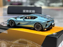 Load image into Gallery viewer, TOC 1:64 Ice Blue 812C Coupe Racing Sports Model Diecast Metal Car New Collection