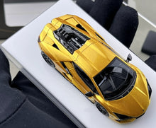 Load image into Gallery viewer, Zincit 1:64 Gold Revuelto V12 Racing Sports Model Diecast Metal Car New Collection