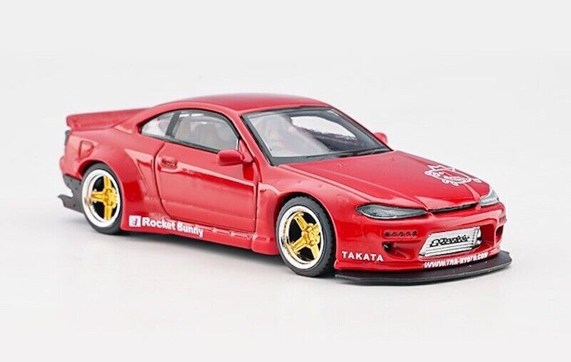 ミニカー MiniGT S15 Red Pandem Chase Mini GT 549 Nissan Silvia S15 Rocket Bunny Red 2023 TAIWAN