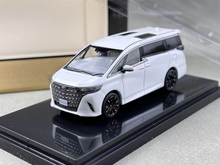 Load image into Gallery viewer, Model1 1:64 White Alphard AH40 MPV Mini Van Model Metal Diecast Car New Collection