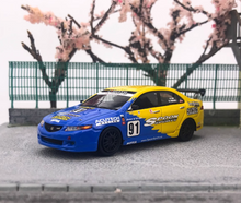 Load image into Gallery viewer, NA 1:64 JDM Accord Euro R Spoon #91 Racing Sports Model Diecast Resin Car New