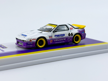 Load image into Gallery viewer, Tarmac 1:64 White JDM RX-7 FC3S Pandem #66 Sports Model Diecast Metal Car New Collection