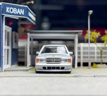 Load image into Gallery viewer, Minigt 1:64 Silver 190E 2.5-16 Evolution II Sports Model Diecast Metal Car New Collection