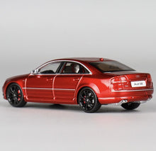 Load image into Gallery viewer, JKM 1:64 Red S8 Sedan Sports Model Diecast Metal Car New Collection
