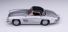 Load image into Gallery viewer, GFCC 1:64 Silver Soft Top 1960 300SL Roadster Sports Model Diecast Metal Car