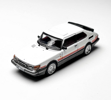 Load image into Gallery viewer, Tarmac 1:64 White SAAB 900 Turbo Hard Top Sports Model Diecast Metal Car New Collection