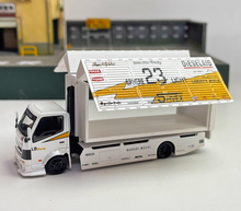 Load image into Gallery viewer, Microturbo 1:64 LB Flatbed Container Truck Model Diecast Metal Car