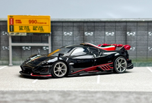 Load image into Gallery viewer, Tarmac 1:64 Black Imola Nero Oro Racing Sports Model Diecast Metal Car New Collection