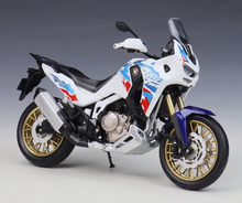 Load image into Gallery viewer, WELLY 1:12 2024 White Africa Twin Adventure Model Motorcycle Diecast ABS New Collection