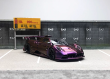 Load image into Gallery viewer, CM 1:64 Purple Imola Super Racing Sports Model Diecast Metal Car