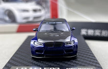 Load image into Gallery viewer, Fine 1:64 Blue Carbon M3 E92 Widebody Sports Model Diecast Metal Car New Collection