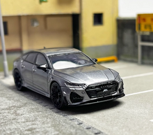 Load image into Gallery viewer, HF 1:64 RS7 C8 ABT Sedan Sportback Racing Sports Model Diecast Metal Car