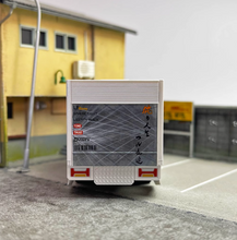 Load image into Gallery viewer, Microturbo 1:64 LB Flatbed Container Truck Model Diecast Metal Car