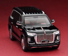 Load image into Gallery viewer, XCARTOYS 1:64 Black Hongqi LS7 Full Size SUV Sport Model Diecast Metal Car New