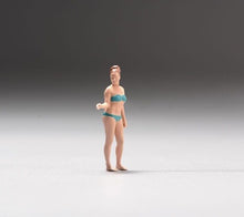 Load image into Gallery viewer, 1:64 Painted Unpainted Figure Model Miniature Resin Diorama Bikini Beauty Girl G New
