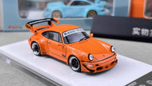 Load image into Gallery viewer, FS 1:64 Fast Speed Orange RWB 964 Racing Sports Model Diecast Metal Car New Collection