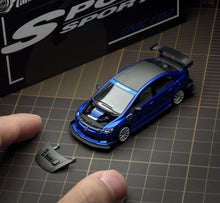 Load image into Gallery viewer, MT 1:64 Blue Carbon Civic Type R FD2 Sports Model Diecast Metal Car New Collection