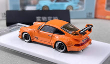 Load image into Gallery viewer, FS 1:64 Fast Speed Orange RWB 964 Racing Sports Model Diecast Metal Car New Collection