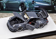 Load image into Gallery viewer, PGM 1:64 Gray 911 RWB 930 Standard Classic Sports Model Diecast Metal Car New Collection