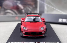 Load image into Gallery viewer, SW 1:64 Matt Red RWB 993 Classic Sports Model Diecast Metal Car New Collection