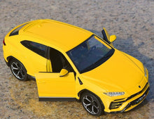 Load image into Gallery viewer, Maisto 1:24 Yellow URUS SUV Racing Sports Model Toy Diecast Metal Car BN
