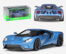 Load image into Gallery viewer, WELLY 1:24 2017 GT Super Racing Sports Model Diecast Metal Car Display