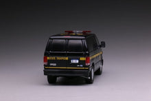 Load image into Gallery viewer, 1:64 596 Black Police E350 Super Duty Wagon Van Model Diecast Metal Car New Collection