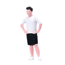 Load image into Gallery viewer, 1:64 Painted Figure Model Miniature Resin Diorama Sand Man Standing Casual Suit New Collection