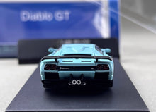 Load image into Gallery viewer, SH 1:64 Blue Diablo GT 1998 Racing Sports Model Diecast Metal Car New Collection